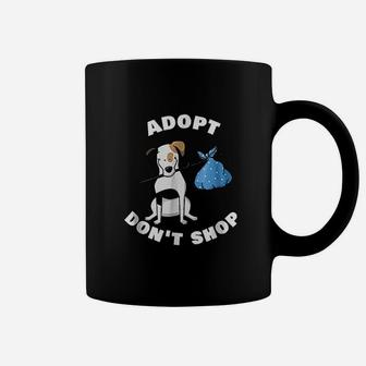 Pet Adoption For Dog Rescuers Dont Stop Coffee Mug - Seseable