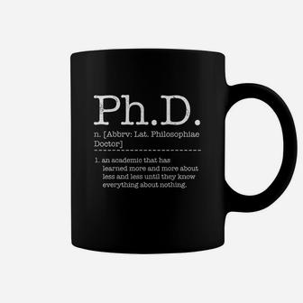 Phd Phd Student Definition Graduation Gift Coffee Mug - Seseable