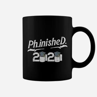 Phinished 2020 Toilet Paper Funny Doctorate Graduation Gift Coffee Mug - Seseable