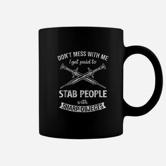 Phlebotomy Phlebotomist Gifts Dont Mess Wit Coffee Mug - Seseable