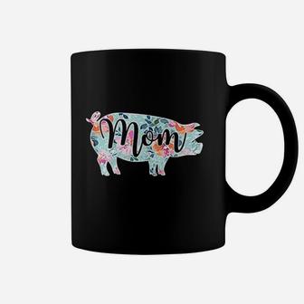 Pig Mom Farm Girl Who Loves Pigs Coffee Mug - Seseable