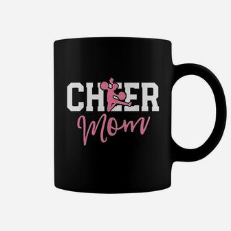 Pink Cheerleader Mom Cheer Mom Gifts Mama Mother Coffee Mug - Seseable