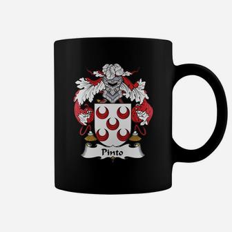 Pinto Family Crest Portuguese Family Crests Coffee Mug - Seseable