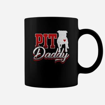 Pit Bull Dog Shirt Funny Pit Daddy Shirt Gift For Dog Lover Coffee Mug - Seseable