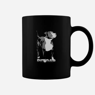 Pit Dad Pitbull Pit Bull Bully Dog Coffee Mug - Seseable