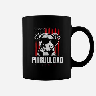 Pitbull Dad American Pit Bull Dog Coffee Mug - Seseable
