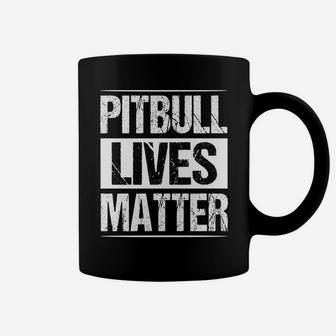 Pitbull Lives Matter Dog Owner Lover Christmas Gifts Coffee Mug - Seseable