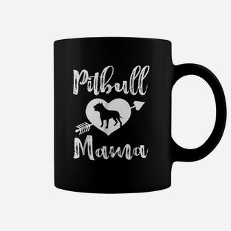 Pitbull Mama Proud Pitbull Mom Coffee Mug - Seseable