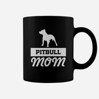 Pitbull Mom Dog Mom Cute Dog Mom Gifts Coffee Mug - Seseable
