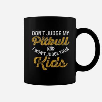 Pitbull Parents And Dog Moms And Dads Coffee Mug - Seseable