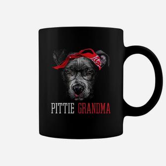 Pittie Grandma Granny Pitbull Dog Lovers Coffee Mug | Seseable FR