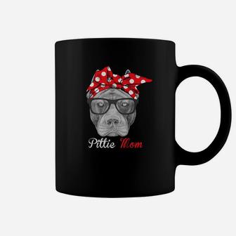 Pittie Mom Shirt For Pitbull Dog Loversmothers Day Gift Coffee Mug - Seseable