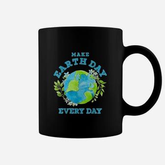Planet Earth Day Every Day Climate Change Environmentalist Coffee Mug - Seseable