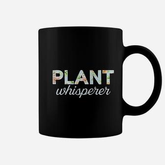 Plant Lady Floral Pattern For Gardening Moms Plant Whisperer Coffee Mug - Seseable