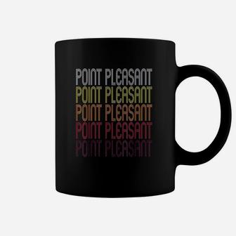 Point Pleasant Wv Vintage Style West Virginia Coffee Mug - Seseable
