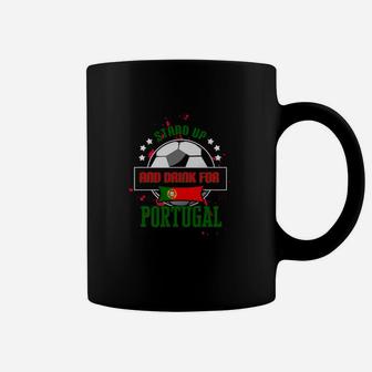 Portugal Fußball-Fan Tassen, Unterstützung & Stolz Motiv - Seseable