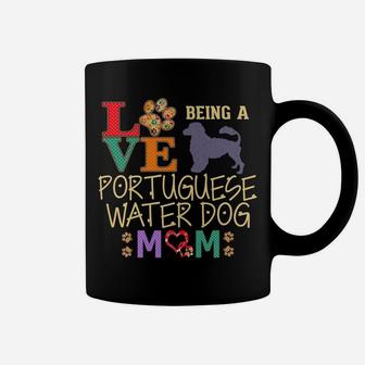 Portuguese Water Dog Gifts Love Being Pwd Mom Coffee Mug - Seseable