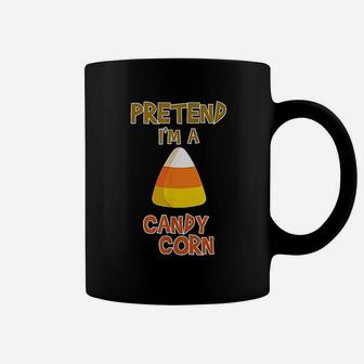 Pretend Im A Candy Corn Fall Party Costume Coffee Mug - Seseable