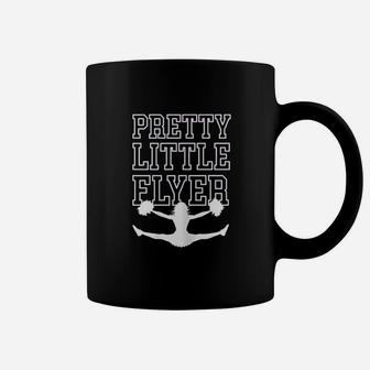 Pretty Little Flyer Cheerleader Cheer Team Mom Gift Coffee Mug - Seseable