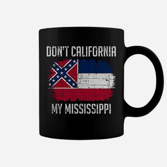 Printed Kicks Dont California My Mississippi Coffee Mug - Seseable