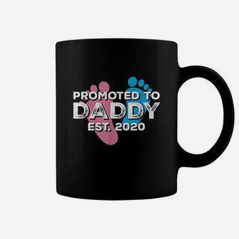 Promoted To Daddy Est 2020, dad birthday gifts Coffee Mug - Seseable
