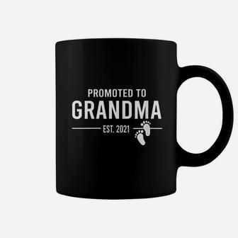 Promoted To Grandma Est 2021 Going To Be New Grandma 2021 Coffee Mug - Seseable