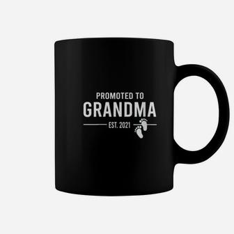 Promoted To Grandma Est 2021 Going To Be New Grandma Coffee Mug - Seseable