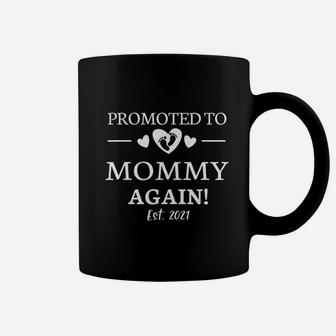 Promoted To Mommy Again 2021 Promoted To Mommy Again Coffee Mug - Seseable
