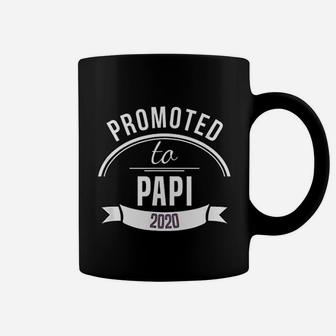 Promoted To Papi Est 2020 Gift, dad birthday gifts Coffee Mug - Seseable