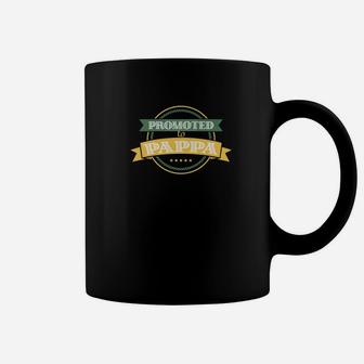 Promoted To Pappa Shirt Fathers Day Grandpa Men Gift Premium Coffee Mug - Seseable