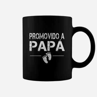 Promovido A Papa Spanish Announcement Future Dad Coffee Mug - Seseable