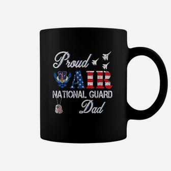 Proud Air National Guard Dad Air Force Veterans Day Coffee Mug - Seseable