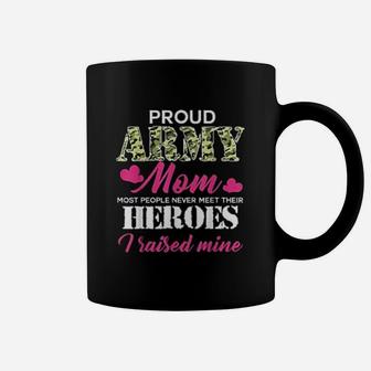 Proud Army Mom Hero Army Coffee Mug - Seseable