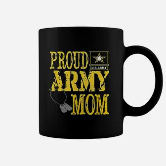 Proud Army Mom Military Pride Gift Ideas Coffee Mug - Seseable