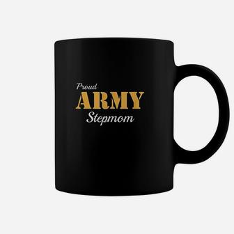 Proud Army Stepmom Veteran Mom Pride Mothers Gift Coffee Mug - Seseable