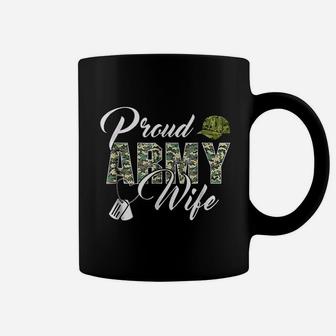 Proud Army Wife Coffee Mug - Seseable