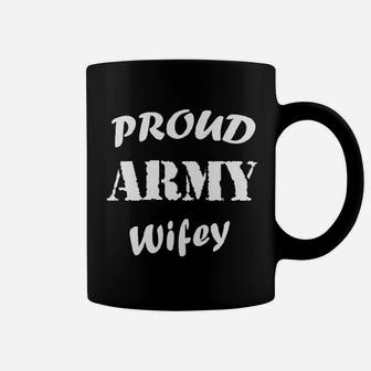 Proud Army Wifey Coffee Mug - Seseable