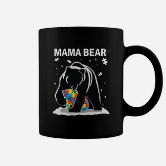 Proud Autim Mama Bear Coffee Mug - Seseable