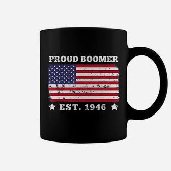 Proud Boomer Est 1946 Funny Gift Usa Patriotic Meme Gift Coffee Mug - Seseable