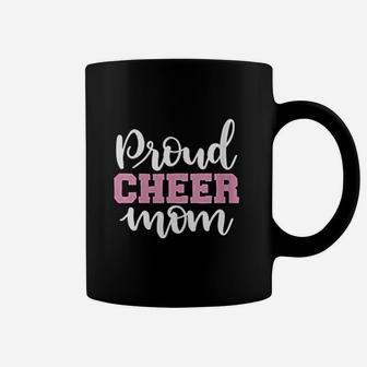 Proud Cheer Mom Cheerleader Coffee Mug - Seseable