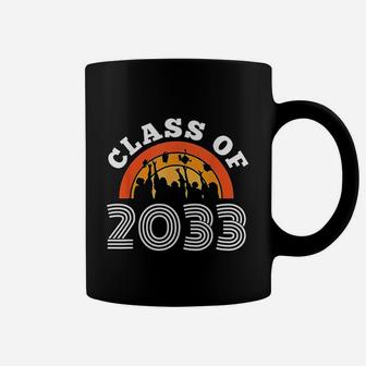 Proud Class Of 2033 Graduate Prek Retro Vintage Grad Gifts Coffee Mug - Seseable