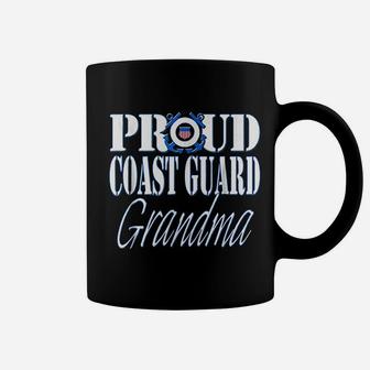 Proud Coast Guard Grandma Military Mothers Day Women Coffee Mug | Seseable FR