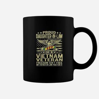 Proud Daughter In Law Of Vietnam Veteran Freedom Isnt Free Coffee Mug - Seseable