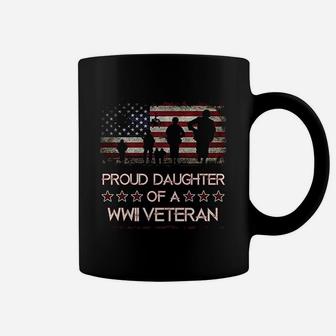 Proud Daughter Of A Wwii Veteran Coffee Mug - Seseable