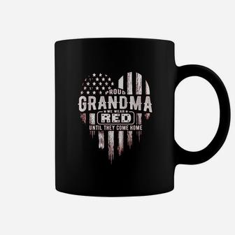 Proud Grandma Red Friday Military Family Coffee Mug | Seseable UK