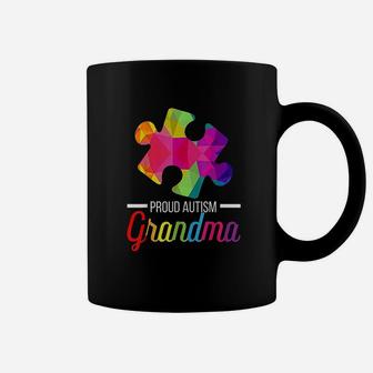 Proud Grandma Support Grandmother Coffee Mug - Seseable
