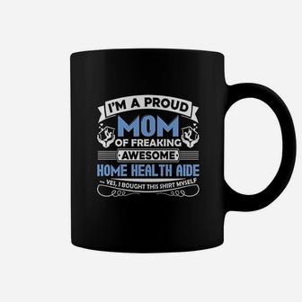 Proud Home Health Aide Mom Coffee Mug - Seseable