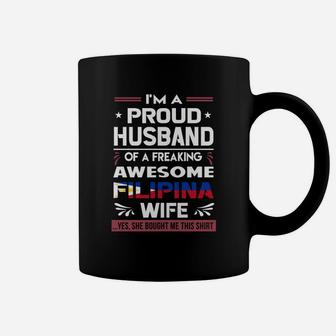 Proud Husband Filipina Wife Coffee Mug - Seseable