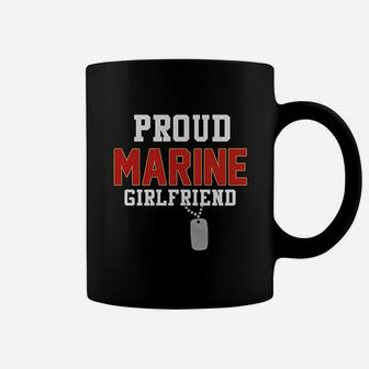 Proud Marine Girlfriend Coffee Mug - Seseable