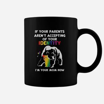 Proud Mom No Matter What Lgbtq Lgbt Mom Pride Mama Bear Coffee Mug - Seseable